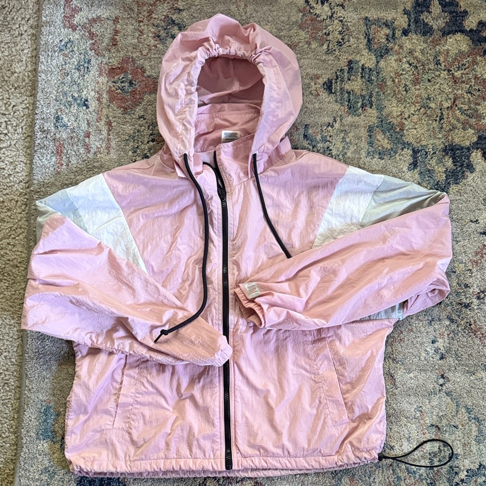 PINK Victoria's Secret Light Pink Mesh Jacket
